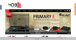 Desktop Screenshot of mdbaudio.pl